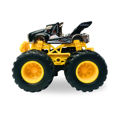 1:64 Die-Cast Off Road Monster Car With Metal Body | Black/Yellow