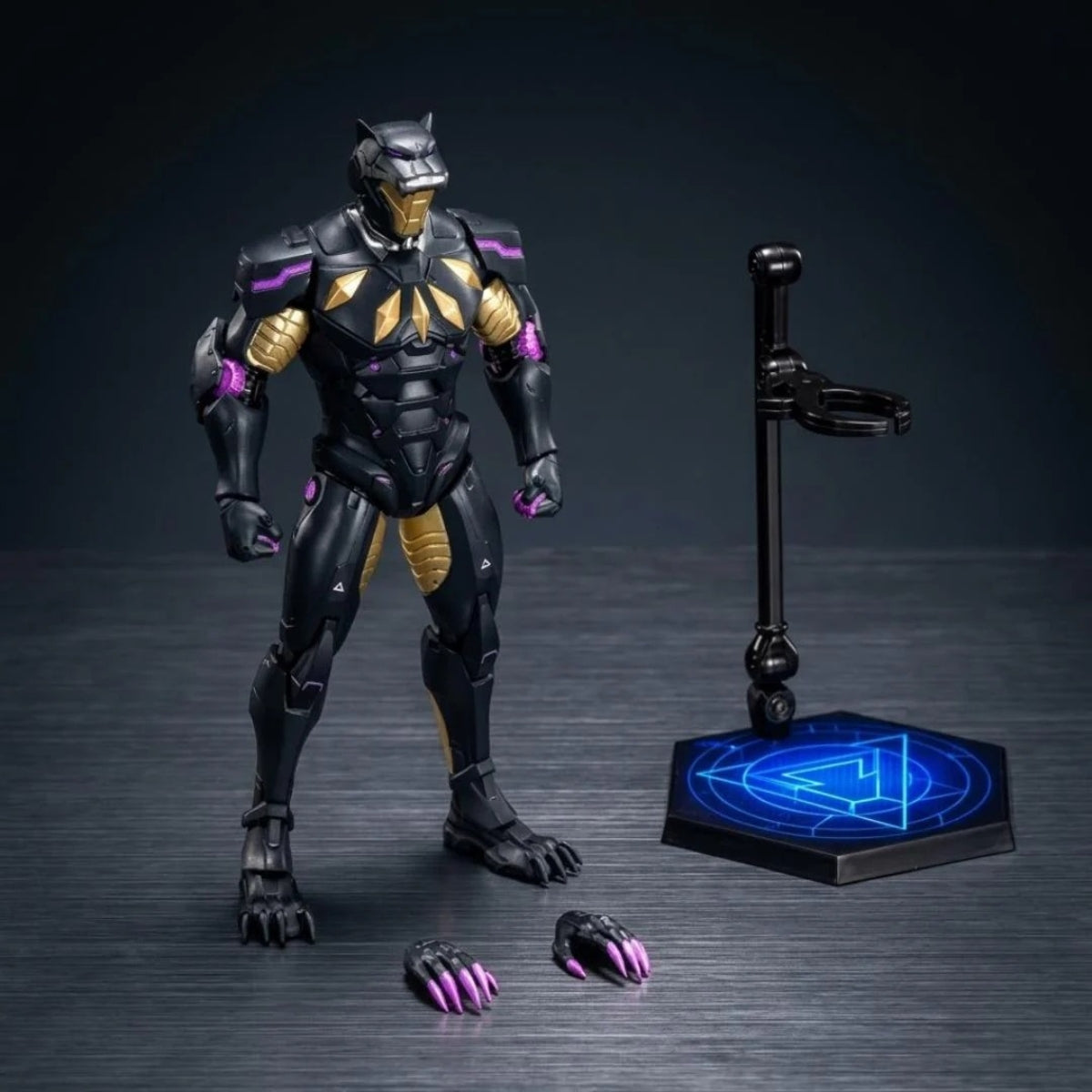 Super Games Series - Black Panther Action Figure By ZD Toys - 7 Inch | Ages 15+