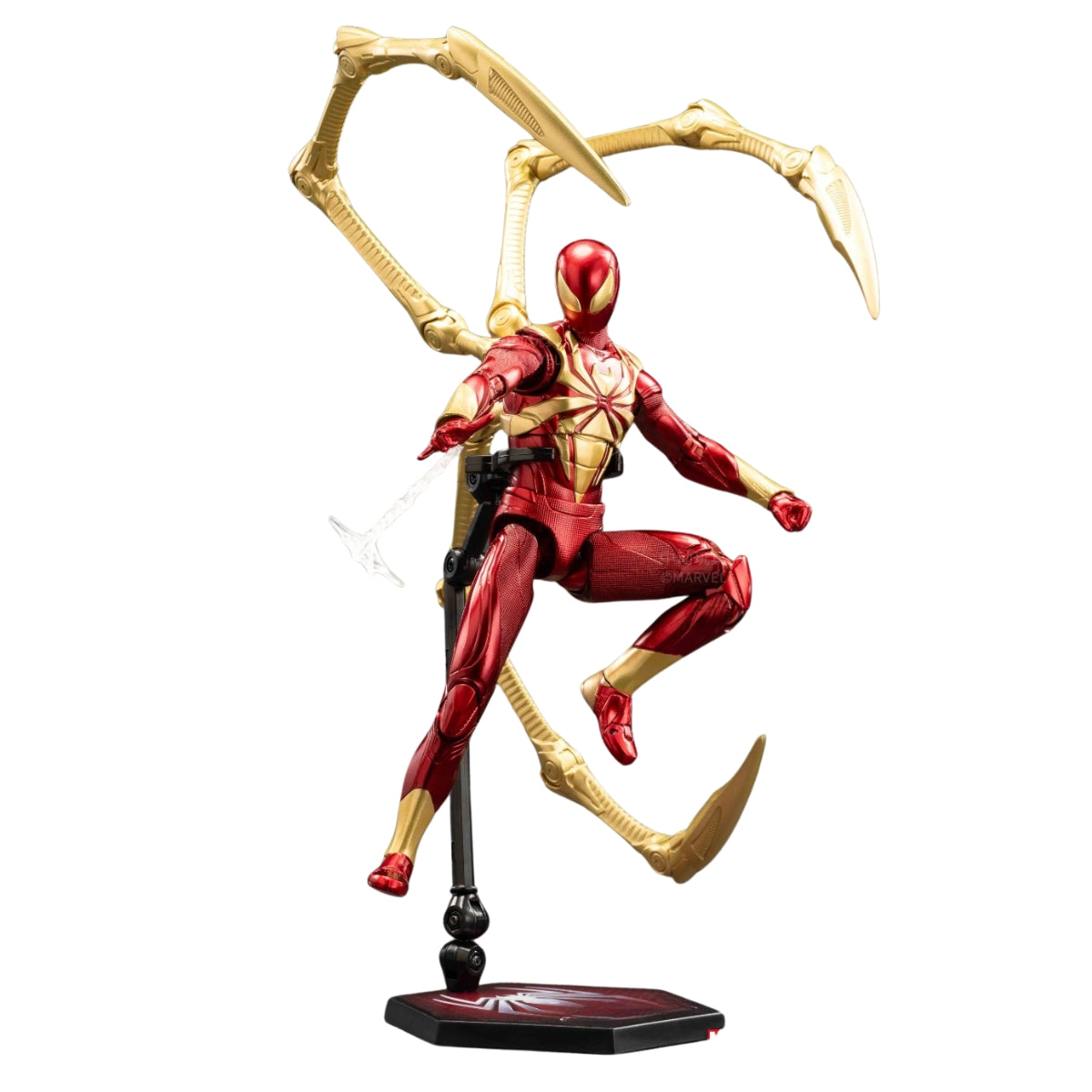 Iron Spider-Man Armor Action Figure By ZD Toys - 7 Inch | Ages 15+
