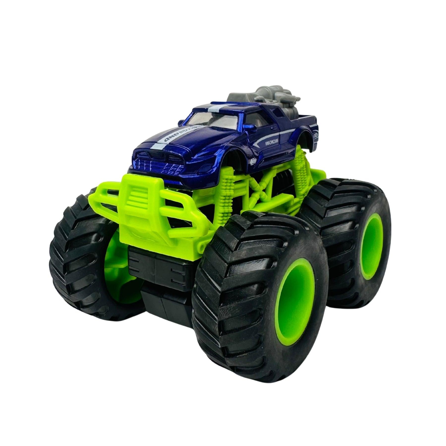 1:64 Die Cast Off Road Monster Car With Metal Body | Purple/Green