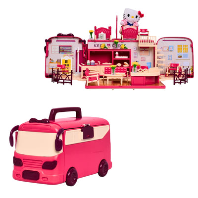 Hello Kitty 2-in-1 Convertible Ambulance Playset, Ages 3+ Years