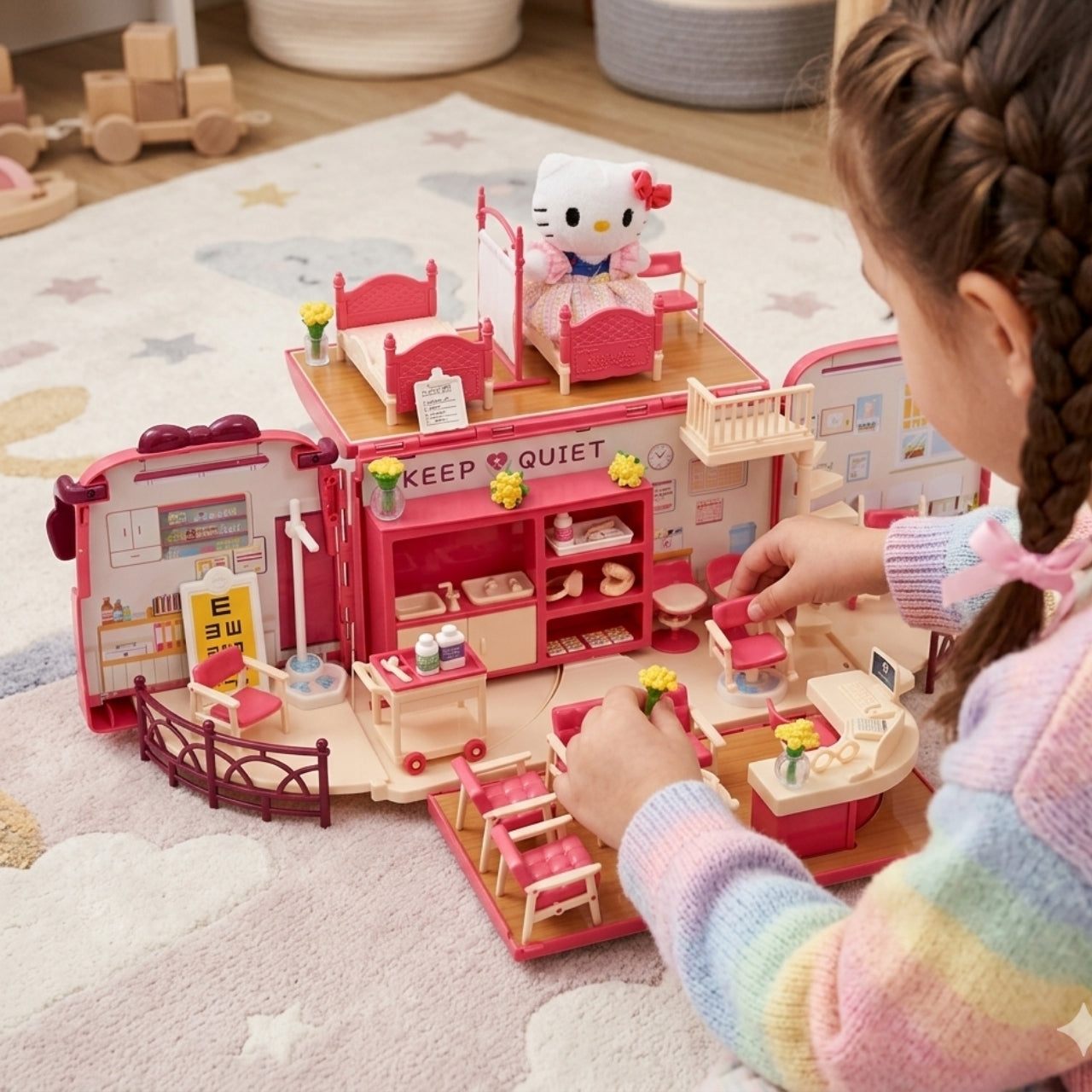 2-in-1 Convertible Ambulance Playset, Ages 3+ Years