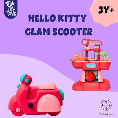 Glam Scooter - 2-in-1 Scooter Playhouse