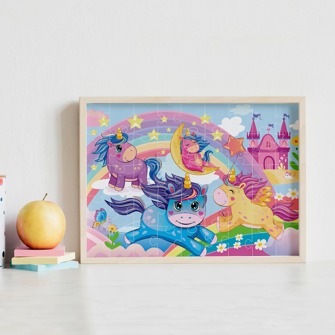 Junior Jigsaw Carry & Play - Rainbow Unicorns
