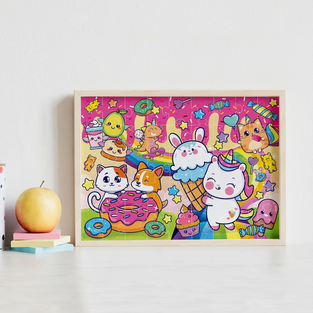 Junior Jigsaw Carry & Play - Sweet Kawaii