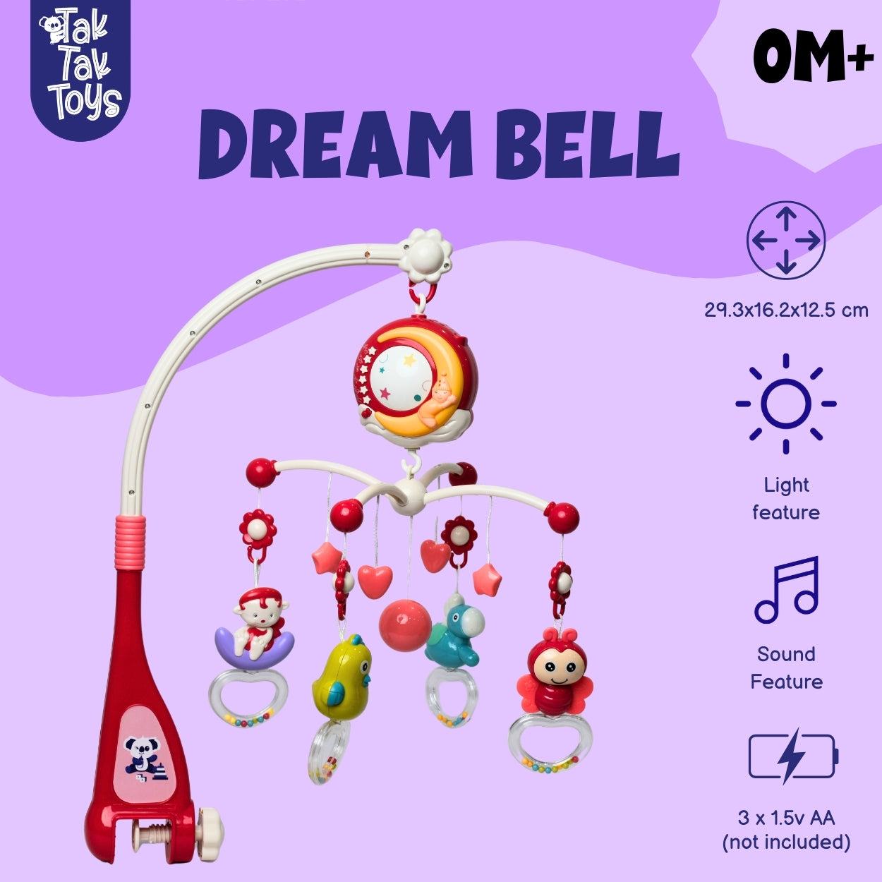 DreamBell - Baby Bedside Bell