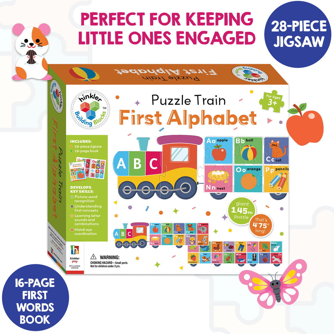 Building Blocks - Puzzle Train - First Alphabet
