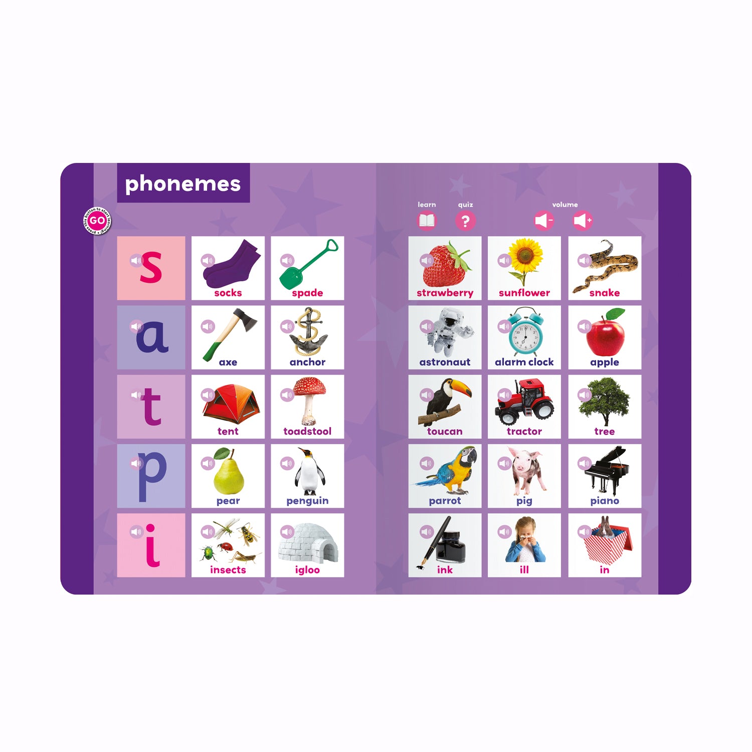 Multi Sensor Sound Books -  My Book of First Words