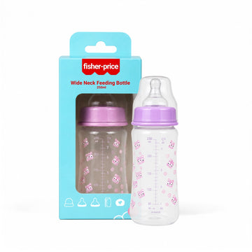 Wide Neck Baby Feeding Bottle - 250 ml