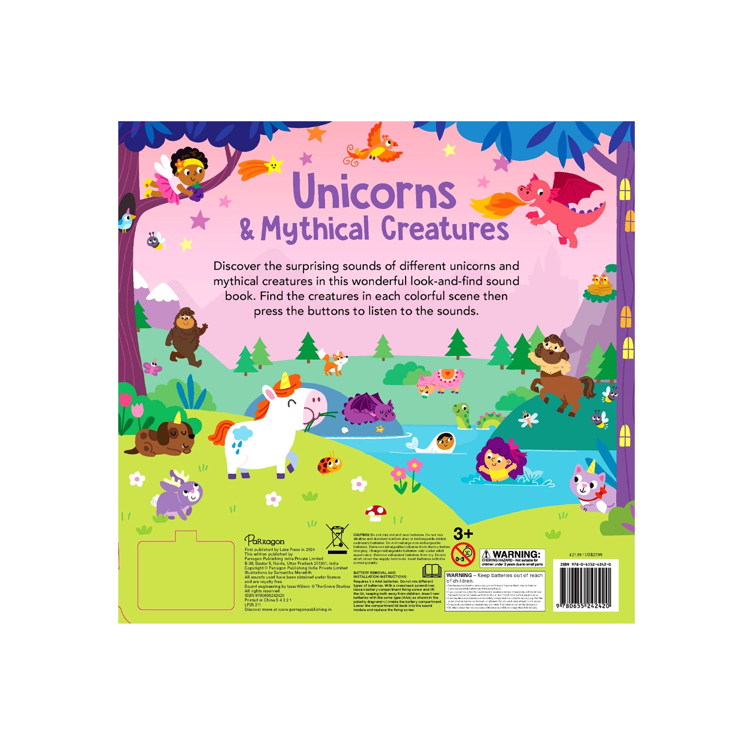 50 Sounds Book ‐ Unicorns & Mythical Creatures