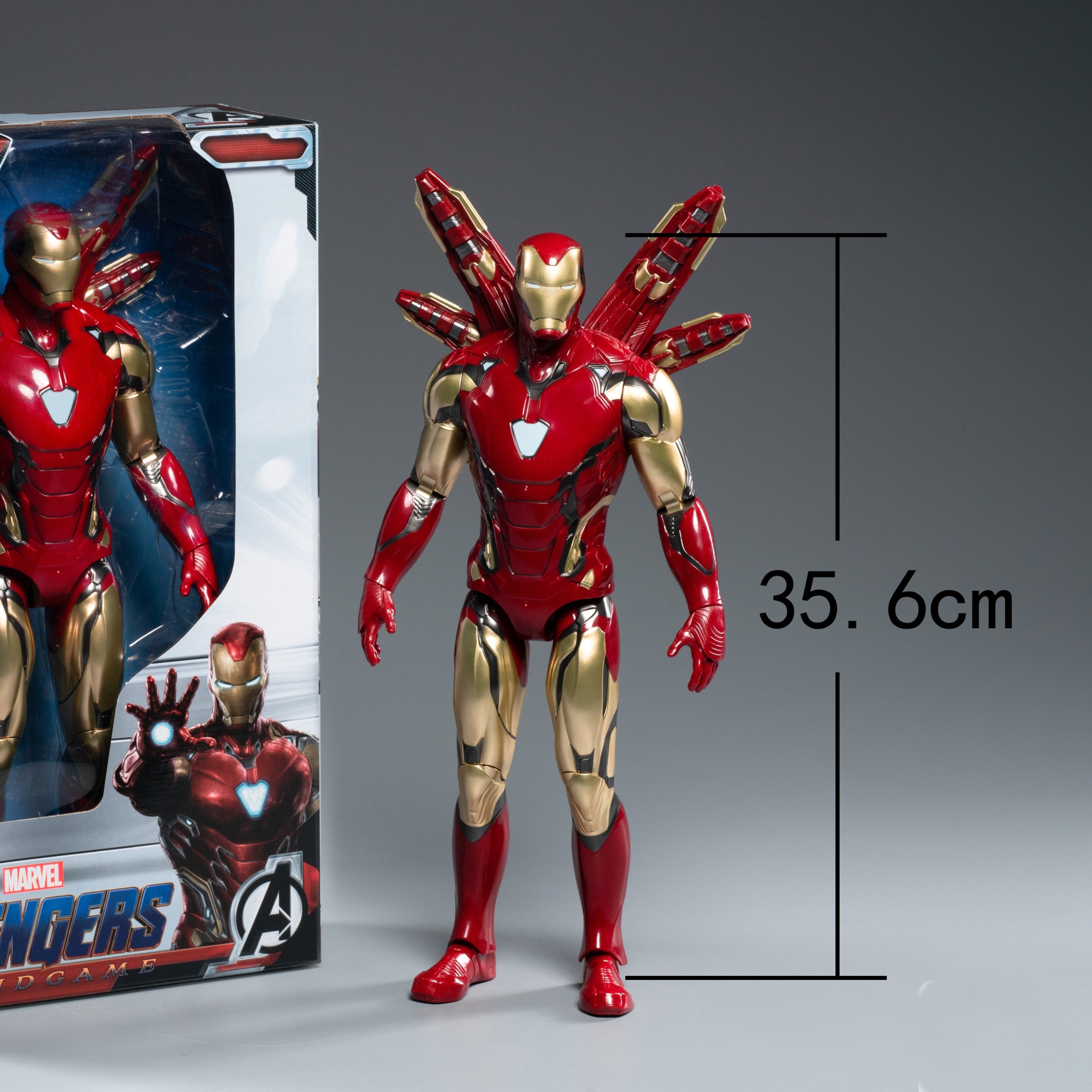 Iron Man Mark 85 Action Figure By ZD Toys - 14 Inch | Ages 15+