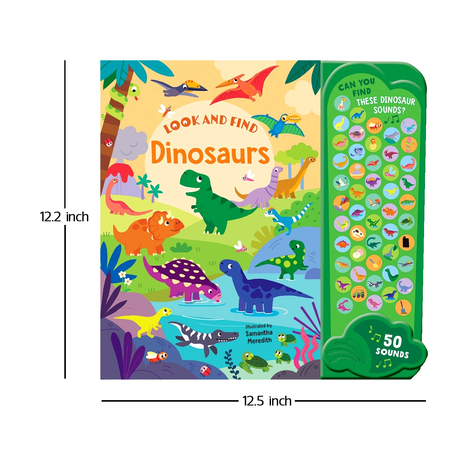 50 Sounds Book - Dinosaurs