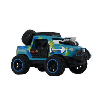 1:32 Die-Cast Off Road Monster Car With Metal Body - 2 Seater | Blue