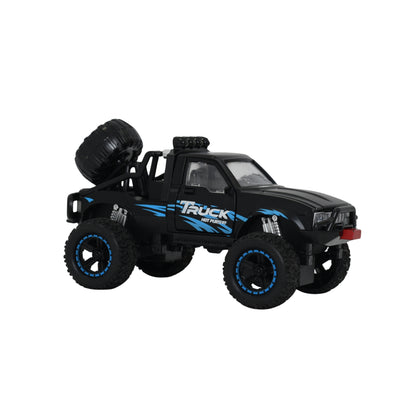 1:24 Die-Cast Off Road Monster Car With Metal Body | Black