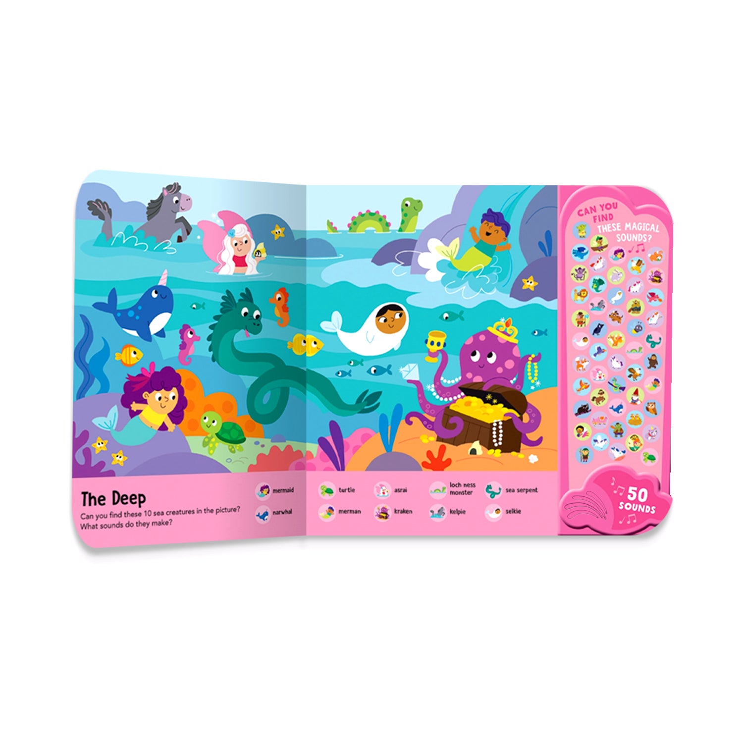 50 Sounds Book ‐ Unicorns & Mythical Creatures