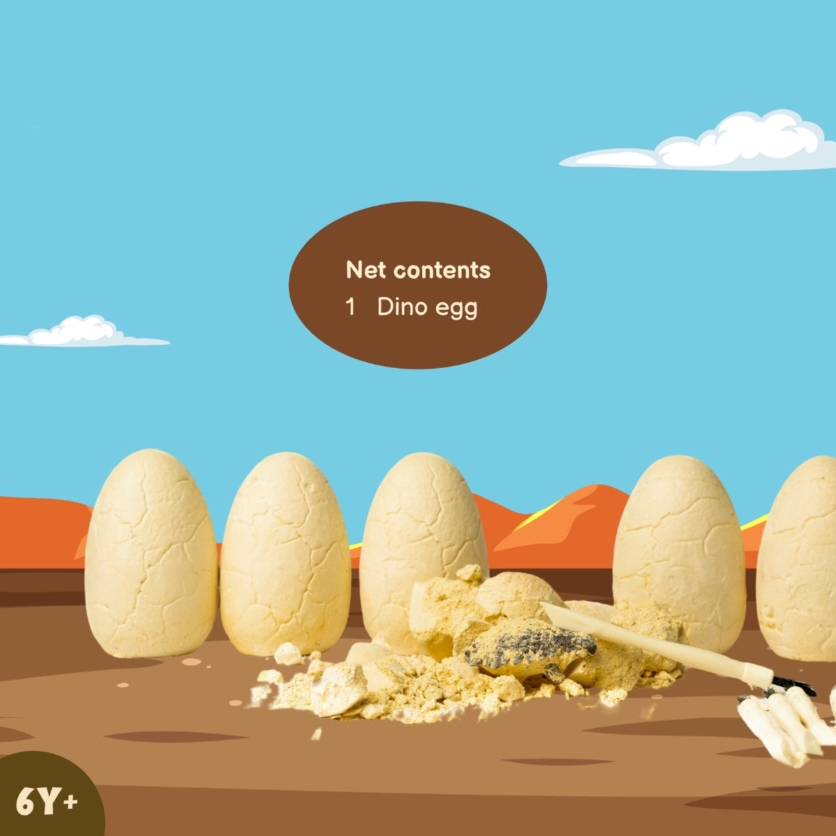 Dino Eggsplorer – Surprise Toy (Pack of 1)