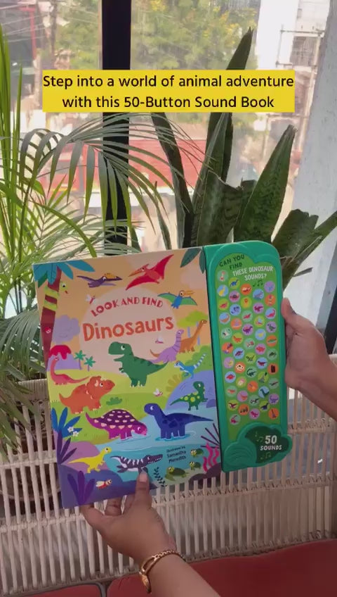 50 Sounds Book - Dinosaurs