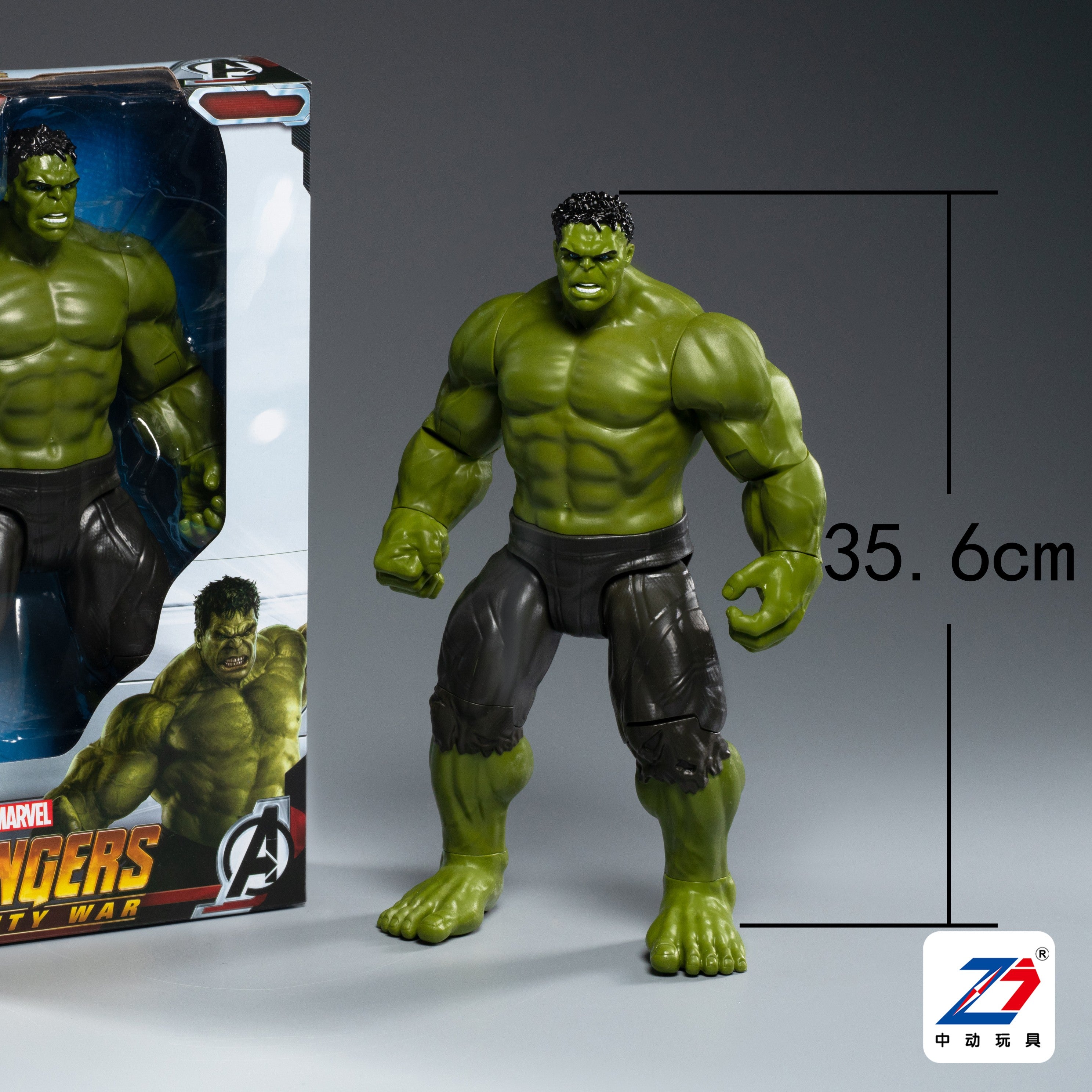Hulk フィギュア Avengers Hulk Action Figure By ZD Toys - 14 Inch | Ages 15+ – Tak