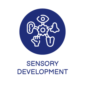 <b>Sensory Development: </b>Built to stimulate curiosity, sharpen senses, and support motor skills—because we know that the best development starts with the right tools.